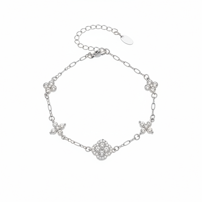 Zircon Clover Jewelry Set